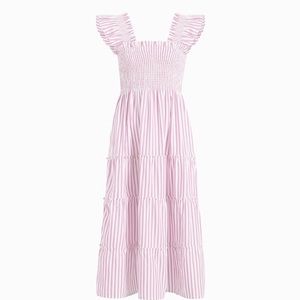 Hill House Ellie Bubblegum Stripe Nap Dress
